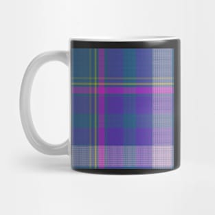 Big Blue Plaid Mug